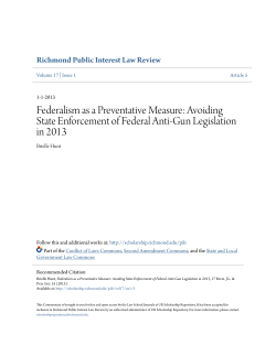 Avoiding State Enforcement of Federal Anti