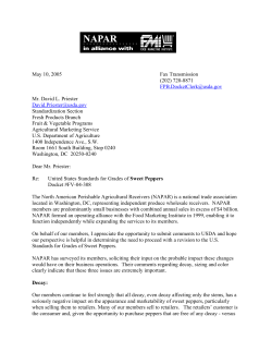 Sweet Pepper Final Comments 5_05