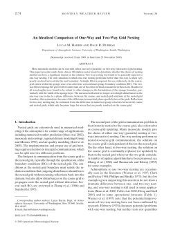 An Idealized Comparison of One-Way and Two