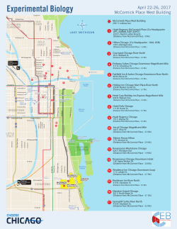 Hotel Map - Experimental Biology