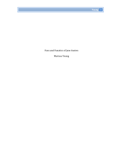 Fans and Fanatics of Jane Austen