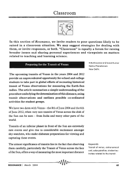 Fulltext PDF - Indian Academy of Sciences