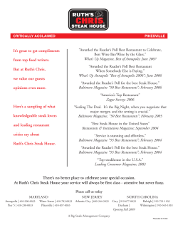 Ruth`s Chris Steak House