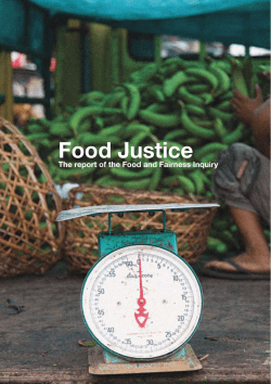 Food Justice - Food Ethics Council