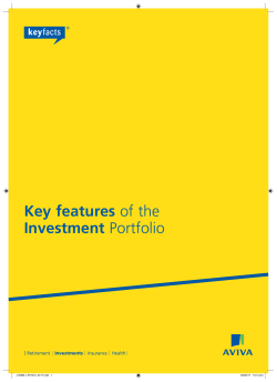 Key features of the Investment Portfolio