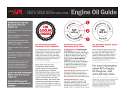 Engine Oil Guide - cj
