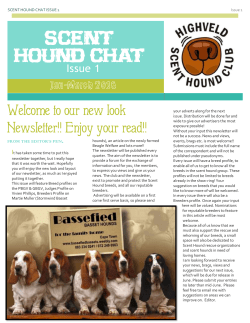12. Highveld Scent Hound Club