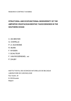 Copie de FUSION - Royal Belgian Institute of Natural Sciences