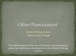 Other Punctuation*