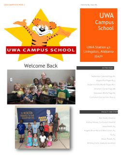 Campus School Welcome Back