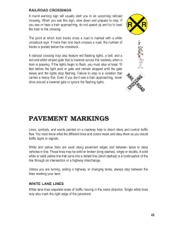 Pavement Markings