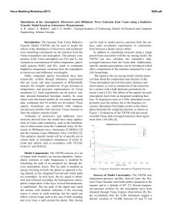 Simulations of the Atmospheric Microwave and Millimeter Wave