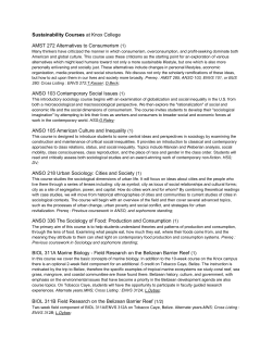 2013-4 Sustainability courses.revised