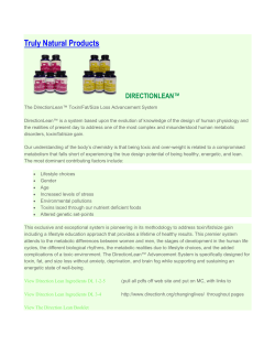 Information Packet - Murrieta Chiropractic