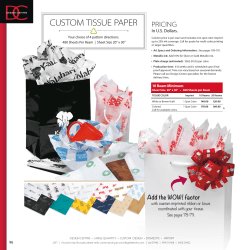 custom tissue paper
