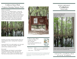 Colleton State Park SOUTH CAROLINA`S
