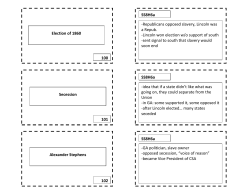 Election of 1860 100 102 101 Alexander Stephens Secession