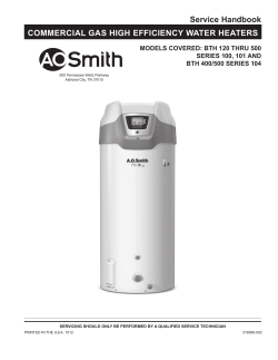 commercial gas high efficiency water heaters