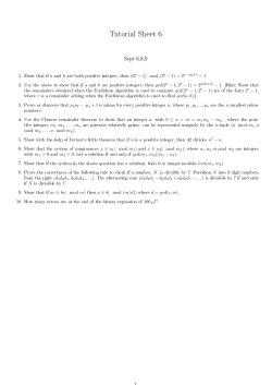 Solutions - CSE @ IITD