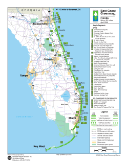 142 miles to - East Coast Greenway