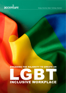 Engaging the Majority to Create an LGBT Inclusive