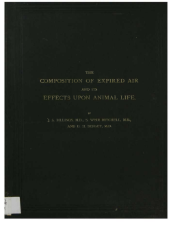 the compositionofexpireda ir and its effectsuponanimallife . js