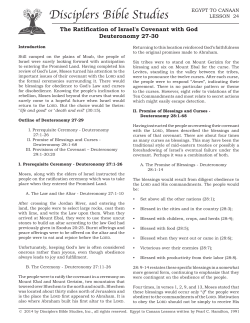 Disciplers Bible Studies