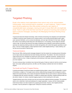 Targeted Phishing