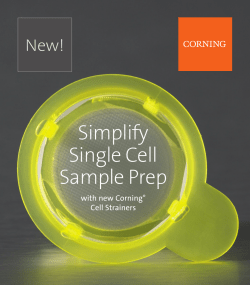 Simplify Single Cell Sample Prep