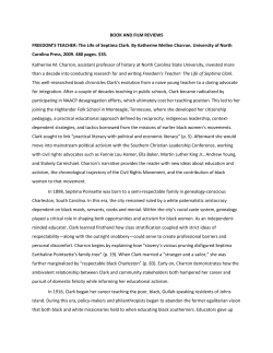 BOOK AND FILM REVIEWS FREEDOM`S TEACHER: The Life of