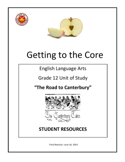 ELA Grade 12 Unit of Study