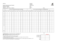 asf assessment sheets