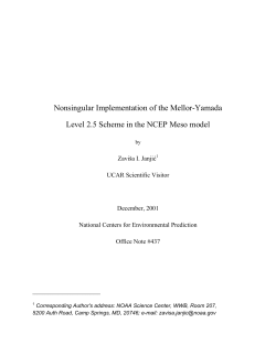 Nonsingular Implementation of the Mellor