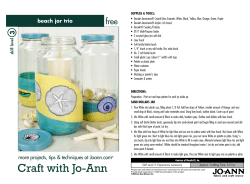 Craft with Jo-Ann