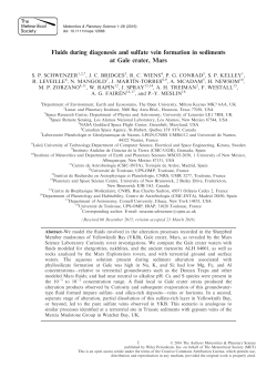 Fluids during diagenesis and sulfate vein formation in sediments at