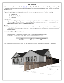 Front Setback Property Line 25` 8` 3` 6” (42