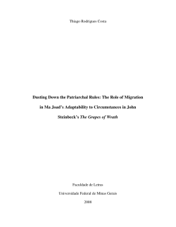 Dusting Down the Patriarchal Rules - Biblioteca Digital de Teses e