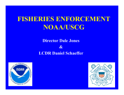 FISHERIES ENFORCEMENT NOAA/USCG