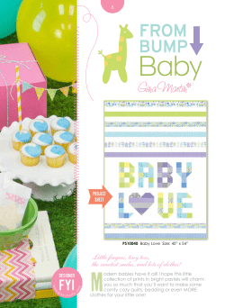 Little fingers, tiny toes, the sweetest smiles, and lots of clothes!