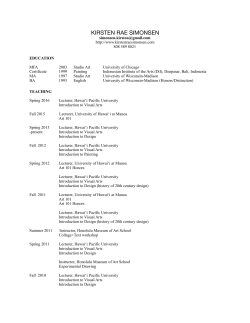 KIRSTEN RAE SIMONSEN simonsen.kirsten@gmail