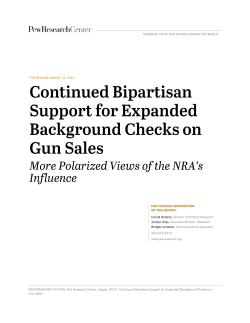 Continued Bipartisan Support for Expanded - People