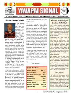 Sep 2006 - Yavapai Signal Archives