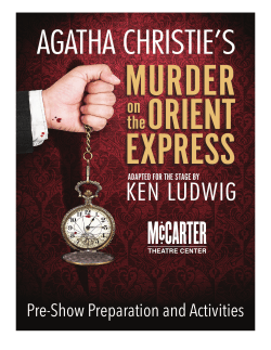 Murder on the Orient Express