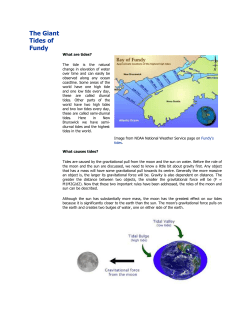 The Giant Tides of Fundyx - Huntsman Marine Science Centre