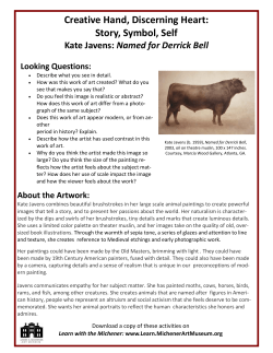 Kate Javens - Learn with the Michener Art Museum