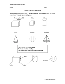 Three-dimensional Figures