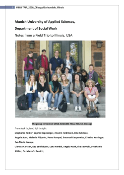 Munich University of Applied Sciences, Department of Social Work