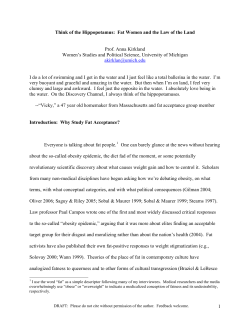 Think of the Hippopotamus