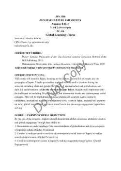 Syllabus - FIU Global Learning