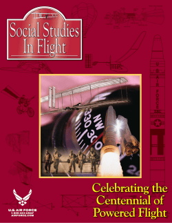 the Social Studies in Flight Lesson